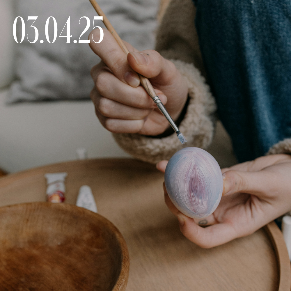 Wooden Easter Eggs Painting Workshop